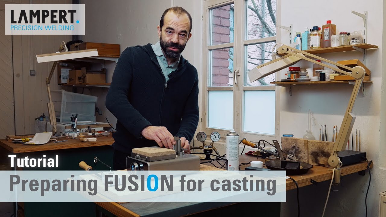 Preparation for casting - Lampert FUSION tutorial