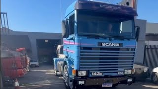 SCANIA SÉRIE 143H FRONTAL ANO 1995 CÂMBIO 6 MACHAS V8 DISPONÍVEL PARA VENDA ✔️⚙️