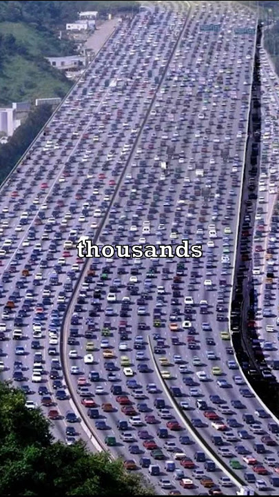 The Longest Traffic Jam In History 🚙🚙🚙🚙🚙🚙🚙🚙🚙🚙🚙🚙🚙🚙🚙🚙🚙