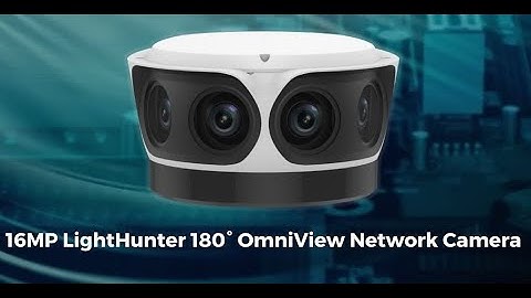 Uniview IPC8544EA-KM-I1 (16MP) LightHunter 180° OmniView Network Camera