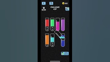 Water color sort (Challenge 437)