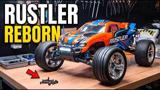 Traxxas Rustler Gets a Full Upgrade — Brushless Motor, LEDs & Clipless Body Mounts
