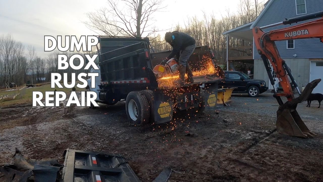 Dump Box Rust Repair - YouTube