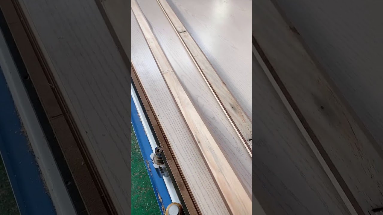 saw cutting effect demonstration by cnc router