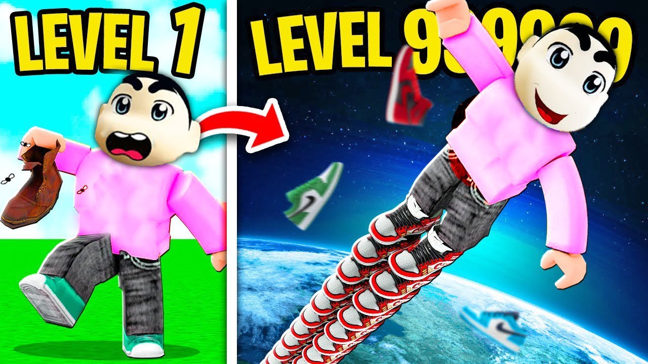 I GOT 990 ROCKET BOOTS In ROBLOX ROCKET BOOT SIMULATOR CHOP And SHINCHAN YouTube