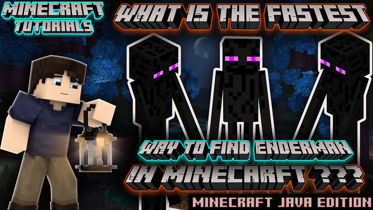 What is the fastest way to find Enderman in Minecraft? YouTube