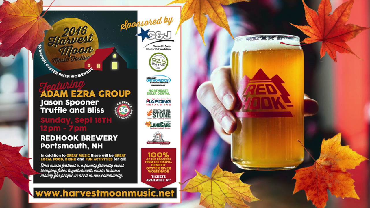The 2016 Harvest Moon Music Festival at The Red Hook Brewery in