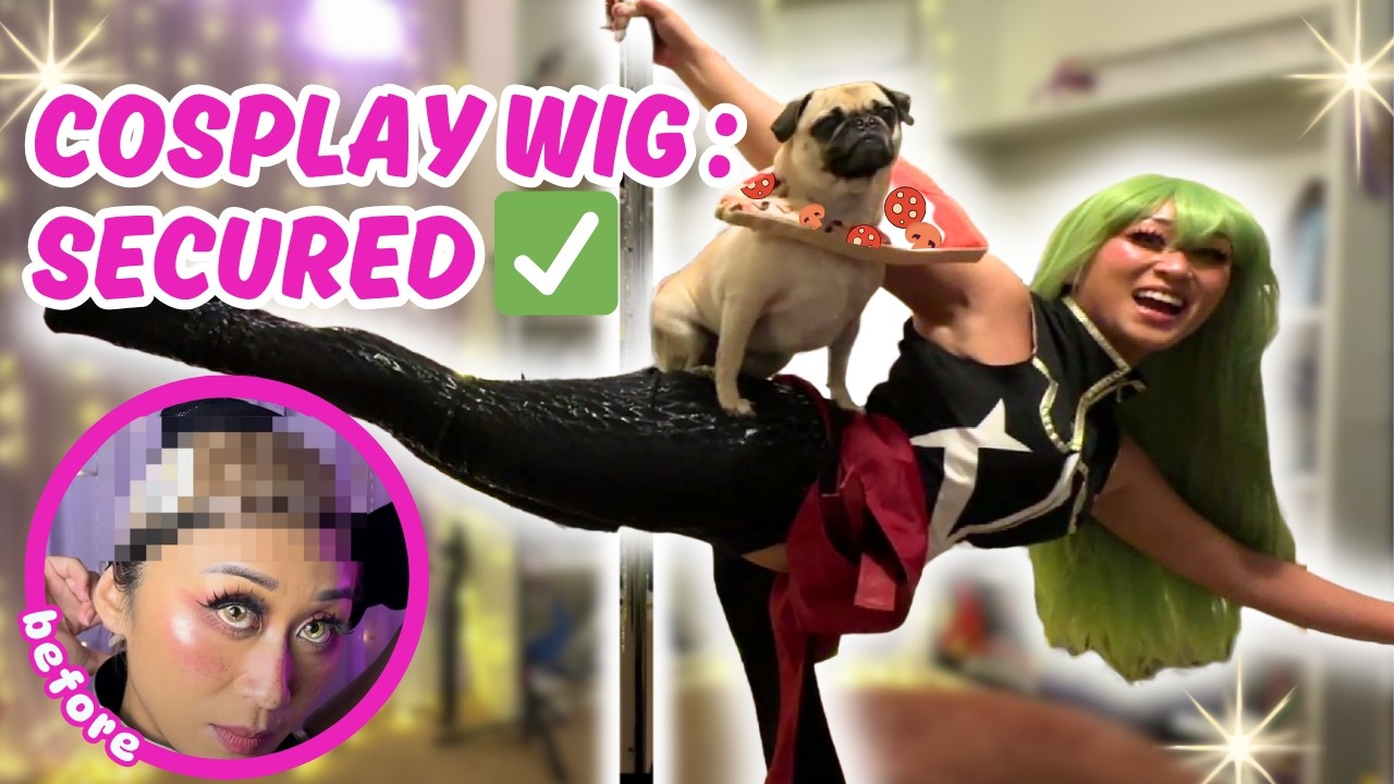 How to ACTUALLY Secure Your Cosplay Wig | Step-by-Step Tutorial