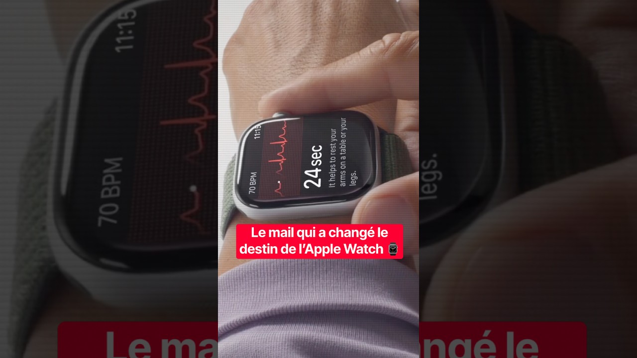 Le mail qui a changé le destin de l’Apple Watch ⌚️