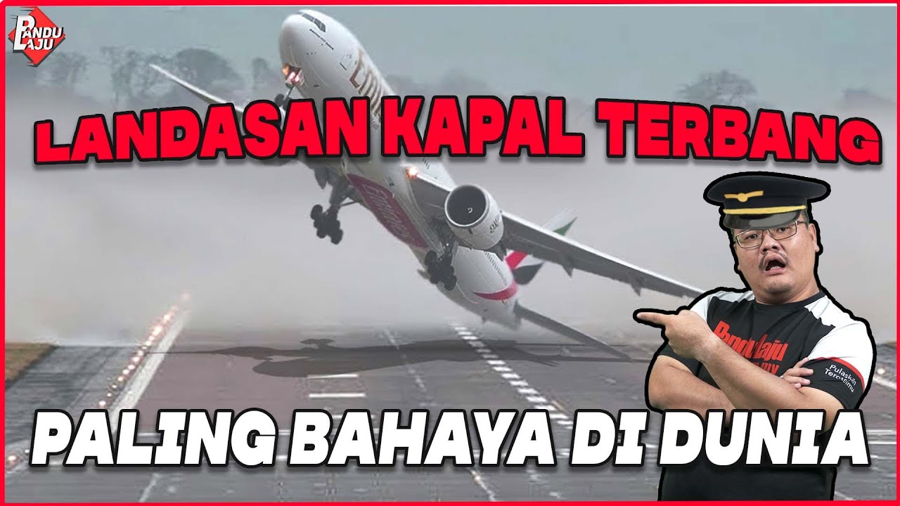 6 Landasan Kapal Terbang Paling Bahaya Di Dunia Youtube