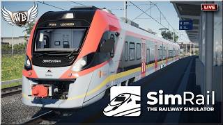 LIVE | SimRail - #31 Kutno - Łódź Widzew DLC Łódź North Region