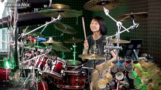 Download lagu The Who - Squeeze Box || Drum cover by KALONICA NICX