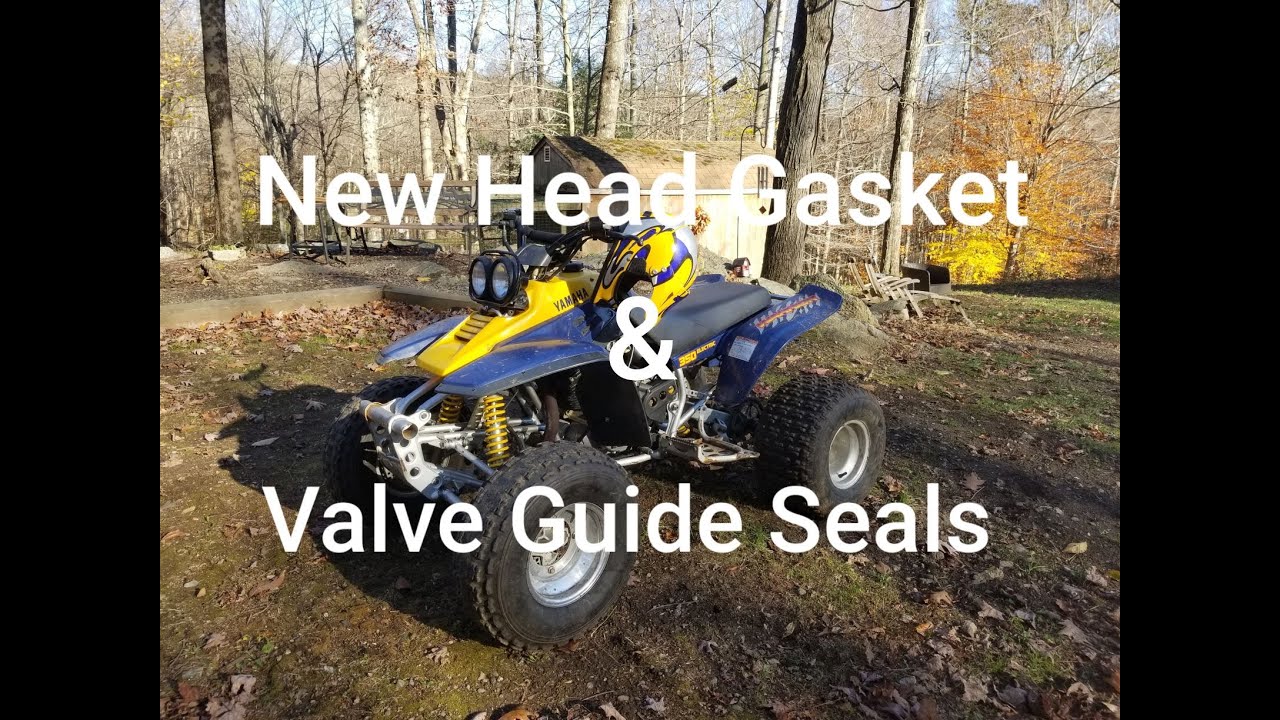 Yamaha Warrior 350 pt 2: Replacing Valve Guide Seals