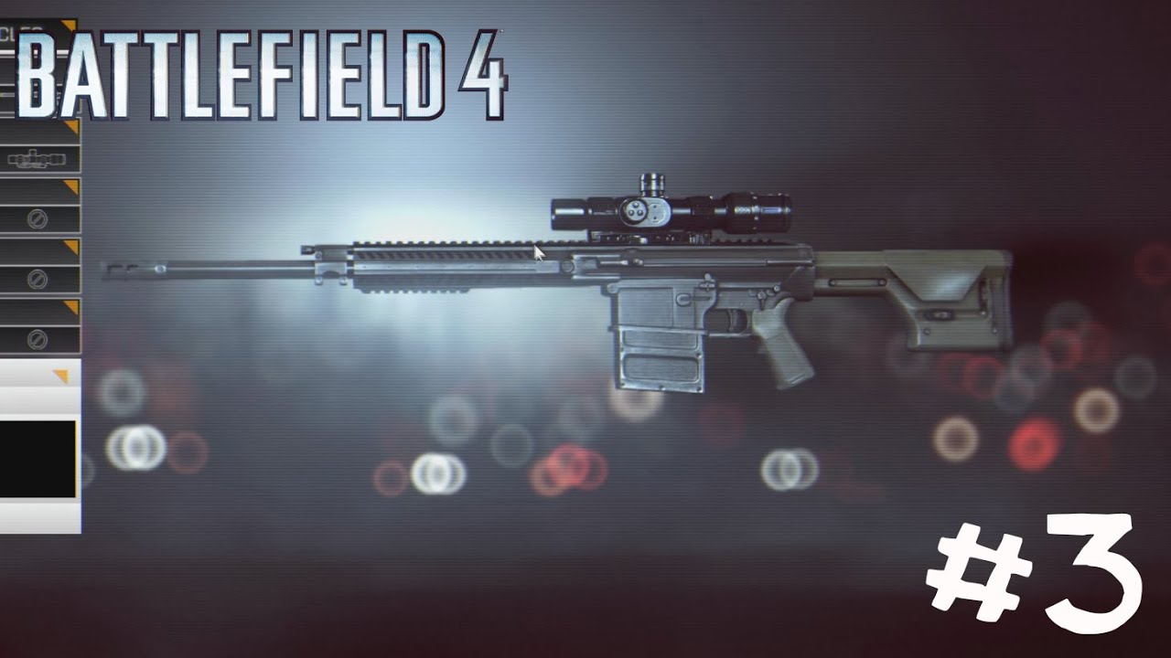 Battlefield 4 #3 : SR338 Sniper test Montage - YouTube