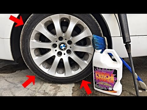 Purple Power On Painted Wheels