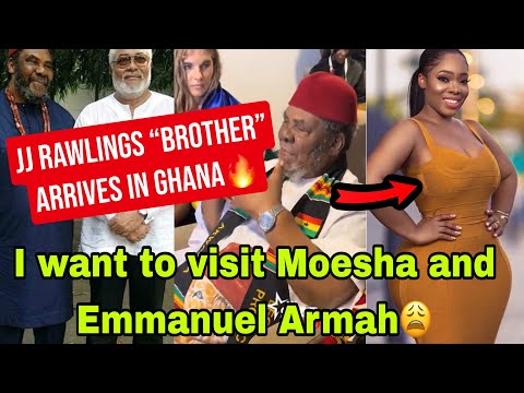 BREAKING: JJ RAWLINGS’ “BROTHER” ARRIVES IN GHANA AS GHANAIAN WELCOME THE VETERAN NOLLYWOOD ACTOR🔥