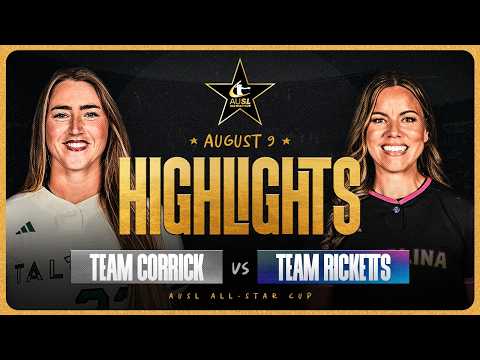 Team Corrick vs Team Ricketts (8/9/26) | AUSL All-Star Cup Highlights