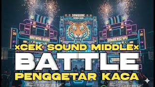 Dj Battle Cek Sound Bass Horeg  Nrotok Penggetar Kaca  Brewog  X Masse Revolution