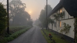 The Village Hidden Behind Fog |  Early Morning Walk