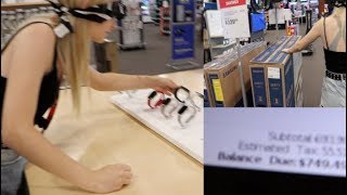 I HAVE TO BUY EVERYTHING MY EX TOUCHES BLINDFOLDED! FT. Zoe Laverne