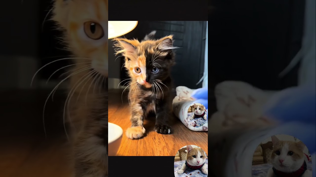 I Found a Tiny Kitten in a Cardboard Box (Chimera Eyes!) 😭❤️ | 