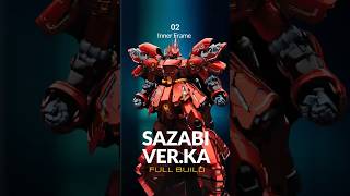 MG Sazabi Ver. Ka Build Series EP. 2 | Inner Frame Detailing