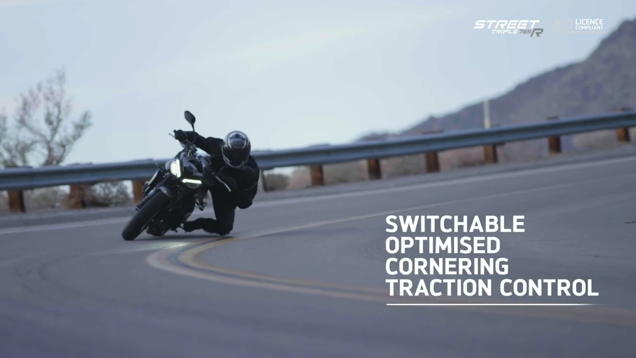 Introducing a new A2 compliant variant of the Street Triple 765 R