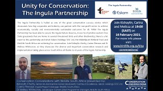 Conservation Conversations: Unity in Conservation: The Ingula Partnership (16Feb21)