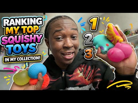 RANKING MY TOP SQUISHY TOYS (FUGGLER,NEEDOH,SPEKS & MORE)