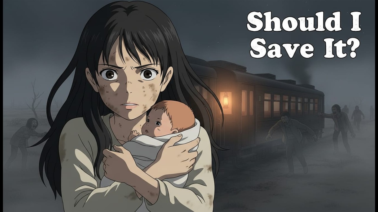 Day 174: The Baby Between the Zombies #ZombieApocalypse #GhibliStyle #survivalstory