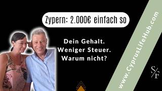 Zypern - 2.000 Euro. Einfach so. Kein Steuertrick.