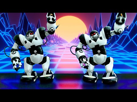 Synchronized ROBOSAPIEN Robot Dancing Masterclass - WowWee Toys