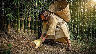 Walking with Jesus to Gather Bamboo Shoots and Make Pickled Bamboo Shoots (AI Christian Reflection)