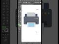 Adobe Illustrator 2026 Masterclass: Easy Printer Icon! 🖨️✨#vicktimegraphic