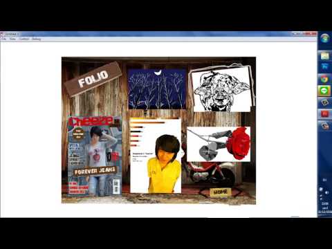 Assignment3 Navigation with Button and link on ADOBE FLASH
