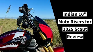10" Moto Risers for 2025 Indian Scout Review