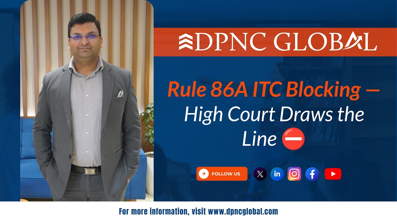 Can ITC Be Blocked Beyond One Year under Rule 86A?