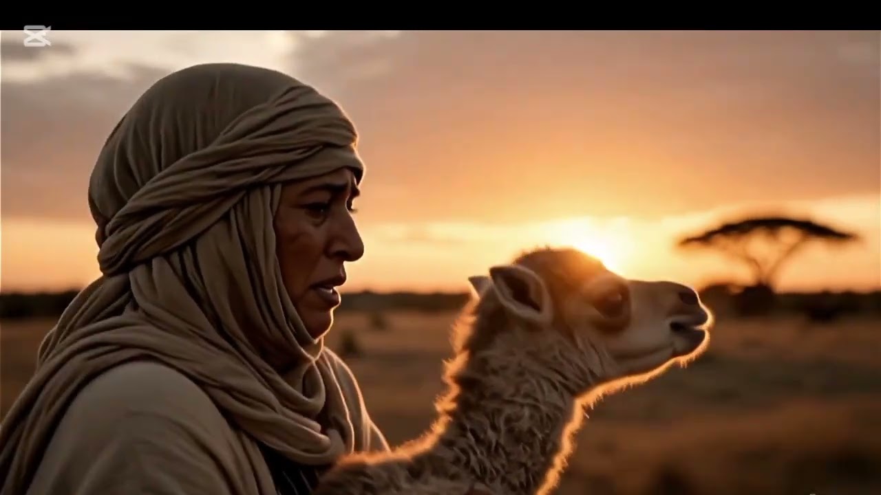 “A Mother Camel Fights to Save Her Baby 😭”