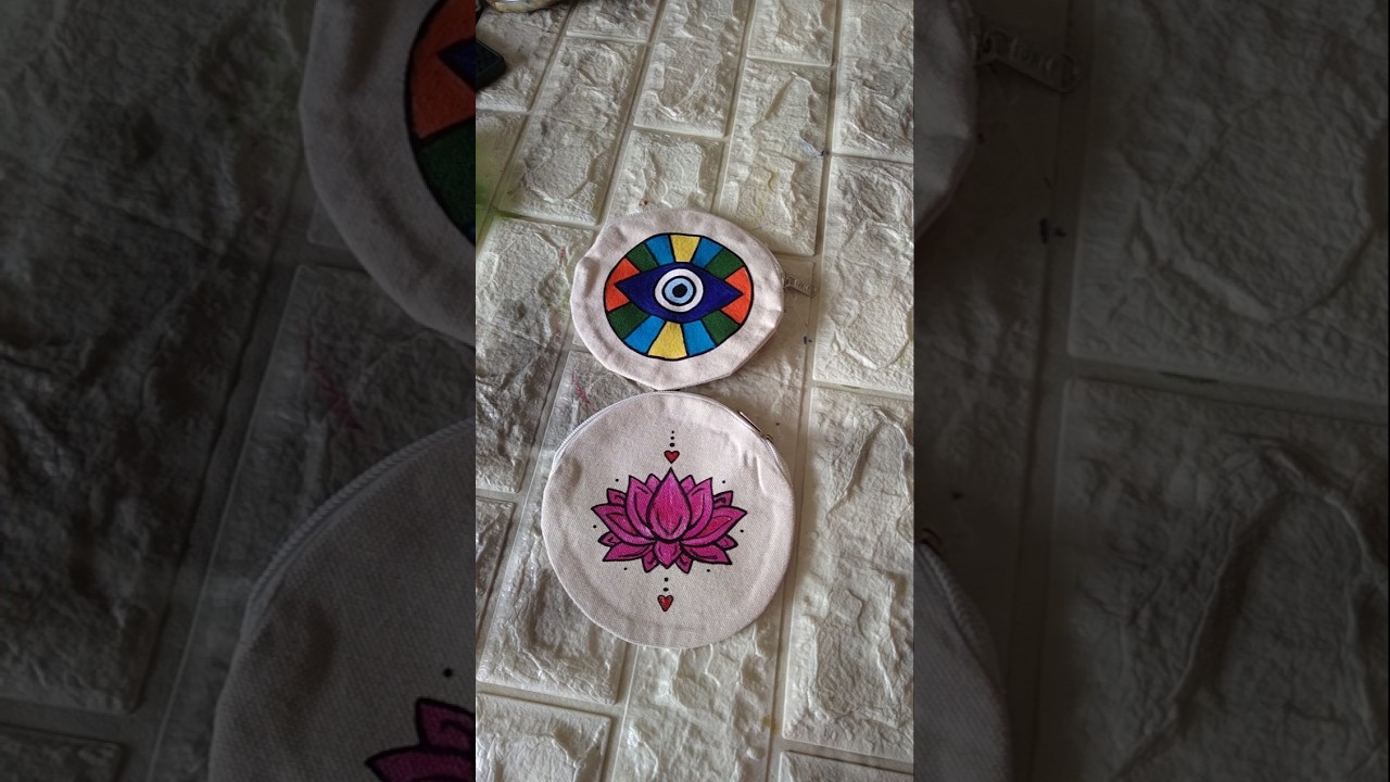 canvas pouches . dm to order. 