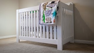 With our first baby almost here I needed to add one big thing to our nursery....a crib! ----- SUBSCRIBE ...