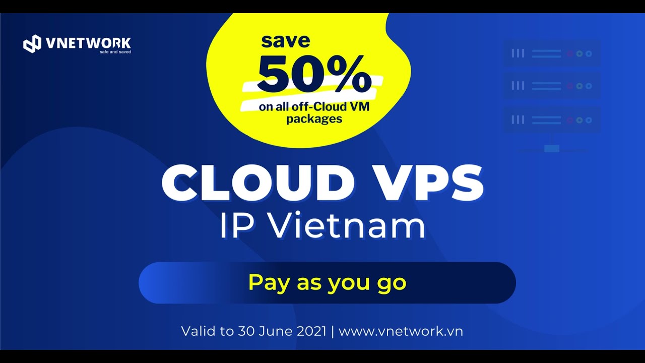 Coupon X2 VNETWORK CLOUD | Cloud Compute | VNETWORK