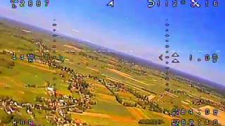KFC32F3, iNAV, FPV, 124min z bocianem,