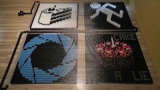 Domino Rally - Portal In 8,000 Dominoes