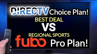 DirecTV vs Fubo-Which One Is BEST For Regional Sports⁉️