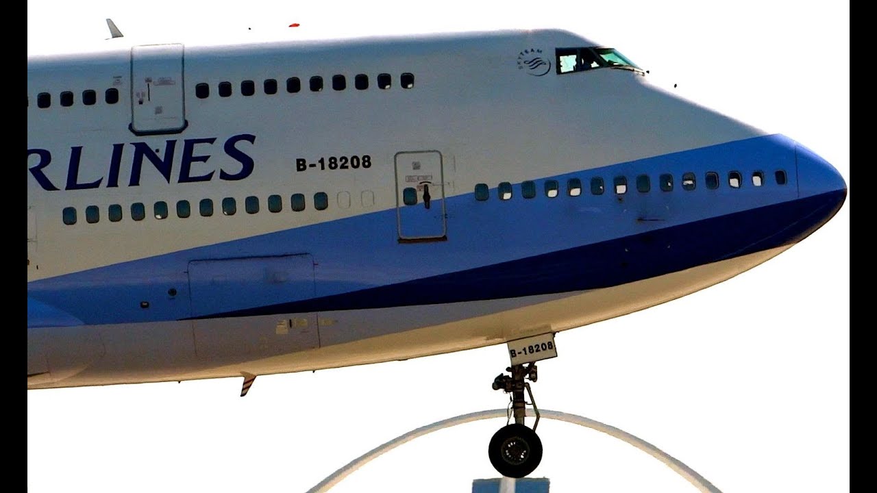 China Airlines 747-400 50th Anniversary Livery - YouTube