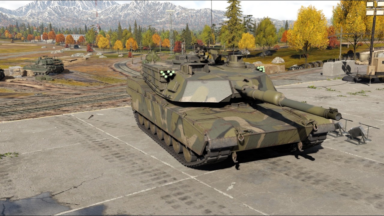 War Thunder: M1A2 Abrams + AV-8B (NA) Carry | 14 Kills & Solo Clutch at the End! [No commentary]