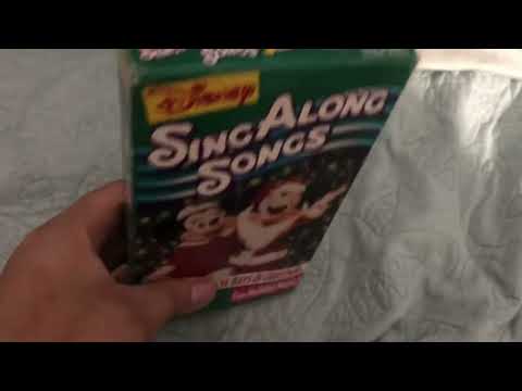 Disney Sing-Along Songs: The Twelve Days of Christmas 1993 VHS