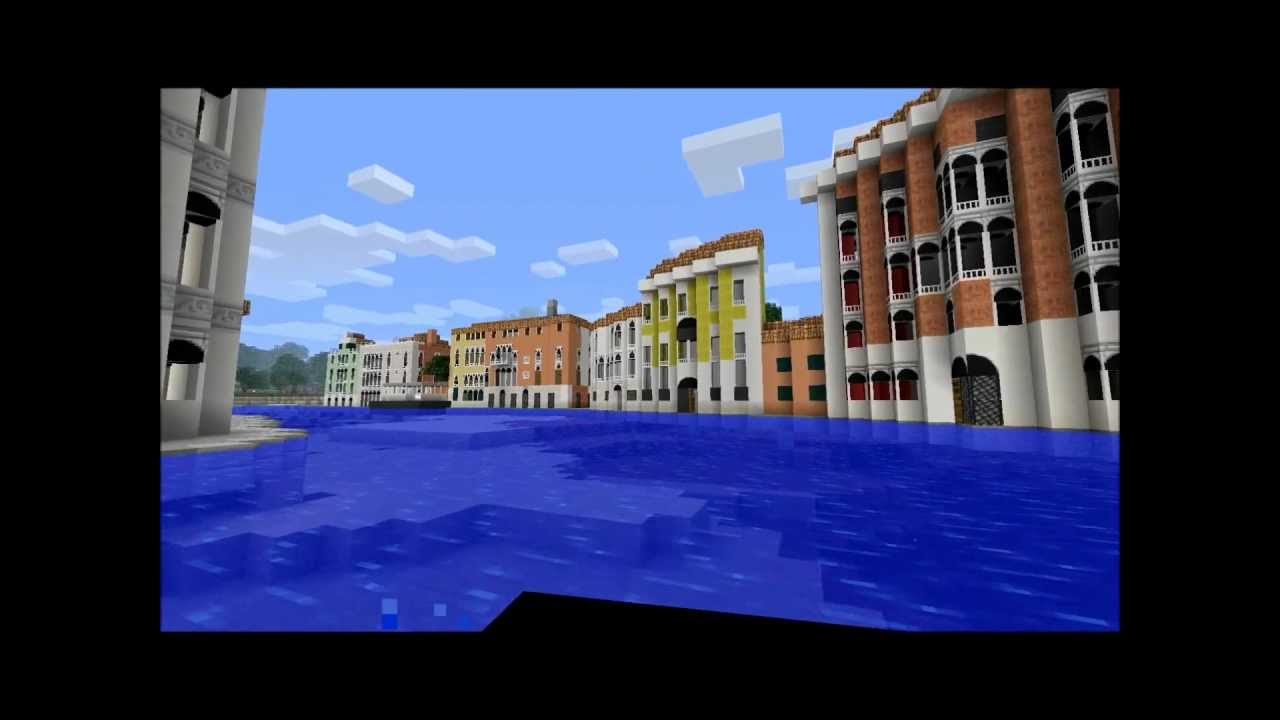 Minecraft Venice Grand Canal - YouTube