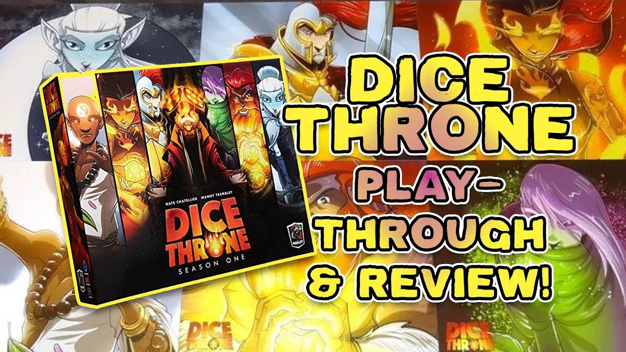 DICE THRONE Season 1 Review & Playthrough Tabletop Gaming YouTube