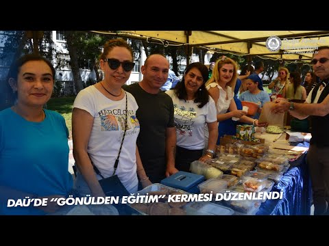 DAÜ'de ''Gönülden Eğitim Kermesi'' Düzenlendi